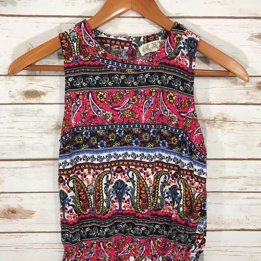PINK ROSE ROMPER SIZE SMALL - Picture 2 of 6